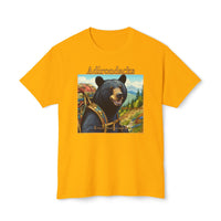 Embrace The Wild Black Bear Unisex HD Cotton T-shirt