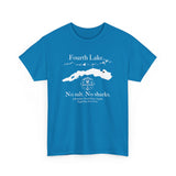 Fourth Lake No Salt No Sharks Unisex 100% Cotton Tee