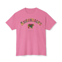 Adirondacks Black Bear Yellow Tartan Plaid HD Cotton T-Shirt