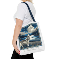 Wolf Native Poly Tote Bag