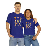 Shrooms, Groovy Shrooms Unisex 100% Cotton Tee