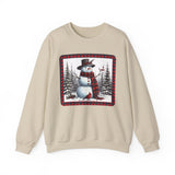Adirondack Snowman Unisex Heavy Blend Crewneck Sweatshirt