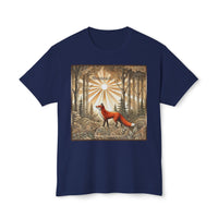 Fox in the Morning Forest HD Cotton T-shirt