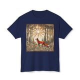 Fox in the Morning Forest HD Cotton T-shirt