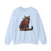 Mr. Willie Cat Unisex Heavy Blend Crewneck Sweatshirt