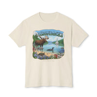 Adirondacks Walter the Moose Lakeside HD Cotton T-Shirt
