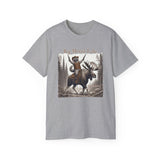 Big Moose Lake Wild Wild East Unisex 100% Ultra Cotton T-Shirt