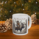 Big Moose Lake Wild Wild East Ceramic Mug (11oz or 15oz)