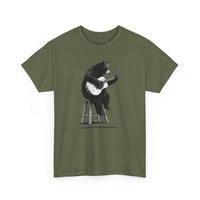 Black Bear Guitar Unisex 100% Cotton Tee