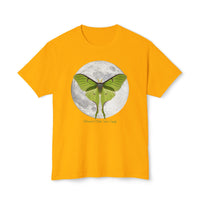 Luna Moth Moon HD Cotton T-Shirt