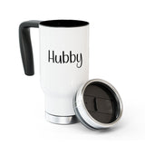 Hubby 14oz Stainless Steel Travel Mug with Handle