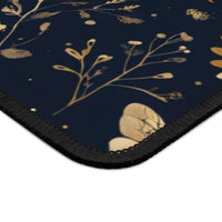 Bees on Navy Gaming Mouse Pad