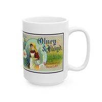 Olney & Floyd Butterfly Brand Sugar Corn Label Ceramic Mug (15oz)