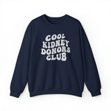 Cool Kidney Donors Club Unisex Heavy Blend Crewneck Sweatshirt