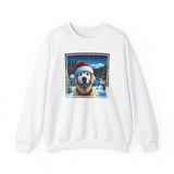 Golden Retriever Unisex Holiday Crewneck Sweatshirt 2