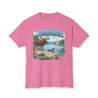 Adirondacks Walter the Moose Lakeside HD Cotton T-Shirt