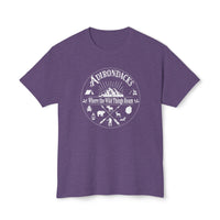 Adirondacks Where The Wild Things Roam HD Cotton T-Shirt