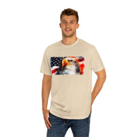 Patriotic Liberty Eagle T-Shirt Unisex 100% Cotton Classic Tee ❤️🤍💙