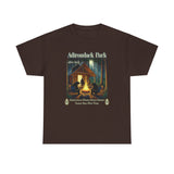 Adirondack Park After Dark Black Bears Unisex 100% Cotton Tee