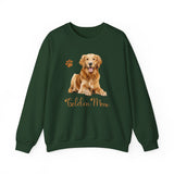 Golden Mom Golden Retriever Unisex Heavy Blend Crewneck Sweatshirt