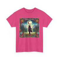 Dancing Boho Black Bear Unisex 100% Cotton Tee