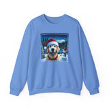 Golden Retriever Unisex Holiday Crewneck Sweatshirt 2