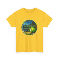 Adirondacks Camping Unisex 100% Cotton Tee