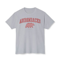 Adirondacks Black Bear Red Gingham HD Cotton T-Shirt