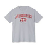 Adirondacks Black Bear Red Gingham HD Cotton T-Shirt