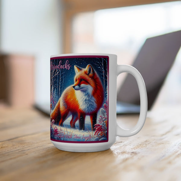 Foxy Pink Ceramic Mug (15oz)