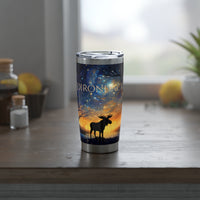 Adirondacks Forest Moose 20oz Double-Wall Insulated Stainless Steel Hot or Cold Tumbler