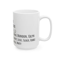 Dad Custom Ceramic Mug (15oz)