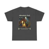 Adirondack Park After Dark Black Bears Unisex 100% Cotton Tee