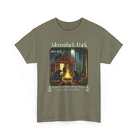 Adirondack Park After Dark Black Bears Unisex 100% Cotton Tee