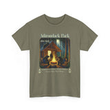 Adirondack Park After Dark Black Bears Unisex 100% Cotton Tee