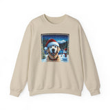 Golden Retriever Unisex Holiday Crewneck Sweatshirt 2