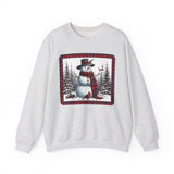 Adirondack Snowman Unisex Heavy Blend Crewneck Sweatshirt