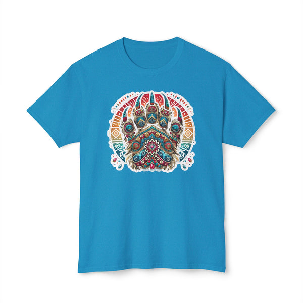 Native Bear Paw HD Cotton T-Shirt