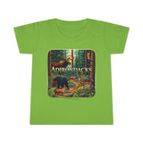 Adirondack Adventure Toddler T-Shirt, Kids Nature Tee, Outdoor Exploration Shirt, Toddler Gift for Nature Lovers, Wildlife Shirt