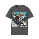 I Survived Trail 5 Old Forge, NY Moose Unisex Softstyle T-Shirt