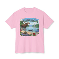 Adirondacks Walter the Moose Lakeside HD Cotton T-Shirt