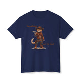 You Just Buttered Your Last Biscuit Orange Cat HD Cotton T-shirt