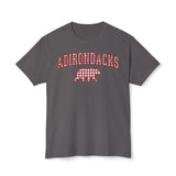 Adirondacks Black Bear Red Gingham HD Cotton T-Shirt