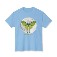 Luna Moth Moon HD Cotton T-Shirt