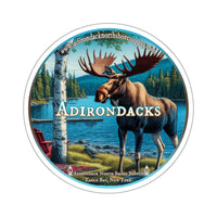 Adirondacks Moose Die-Cut Sticker