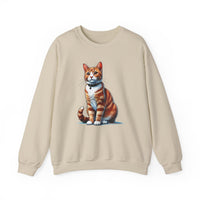 Mr. Daniel Cat Unisex Heavy Blend Crewneck Sweatshirt