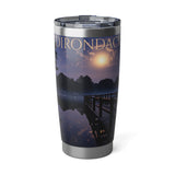 Adirondacks Moonlight Dock 20oz Double-Wall Insulated Stainless Steel Hot or Cold Tumbler