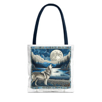 Wolf Native Poly Tote Bag