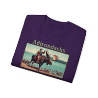 Teddy Roosevelt Adirondacks Moose Unisex 100% Ultra Cotton T-Shirt