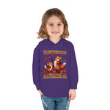 Sweet Fall Foxes Toddler Pullover Fleece Unisex Hoodie